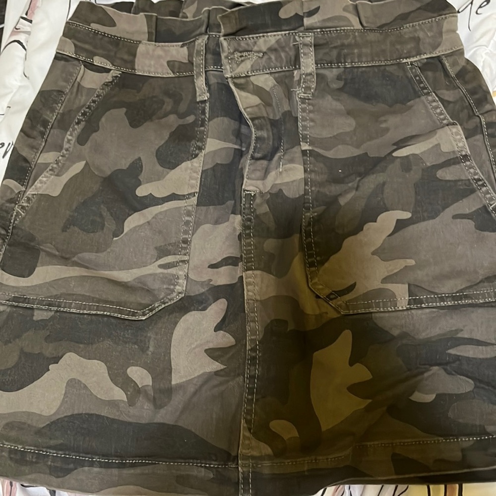 Camouflage skirt